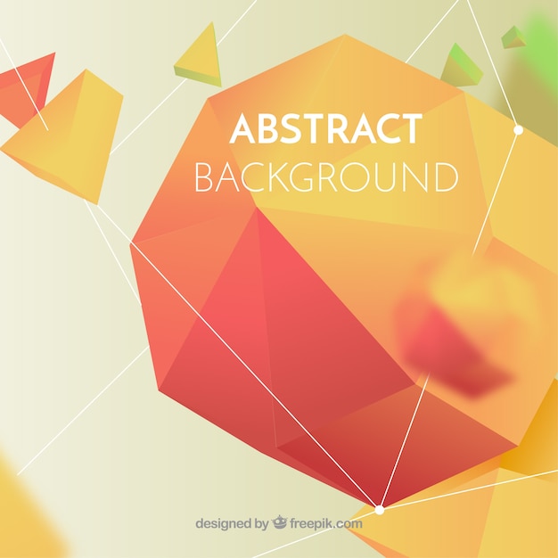 Abstracte achtergrond met kleurrijke geometrische vormen