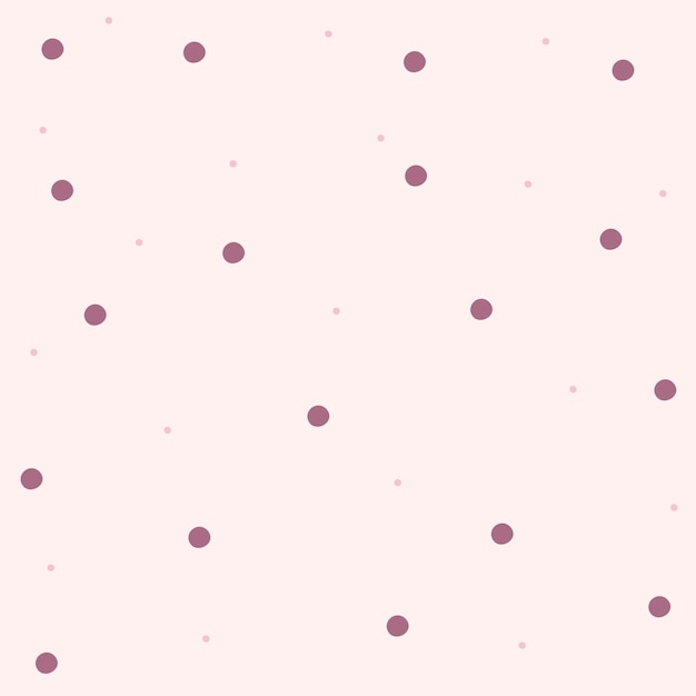 Gratis vector abstracte achtergrond met roze polka dot
