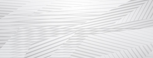 Abstracte achtergrond van groepen lijnen in grijze en witte kleuren Premium Vector
