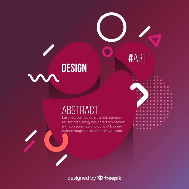 Gratis Vector abstracte achtergrond van memphis