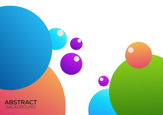 abstracte achtergrond zeepbel kleurovergang ontwerp