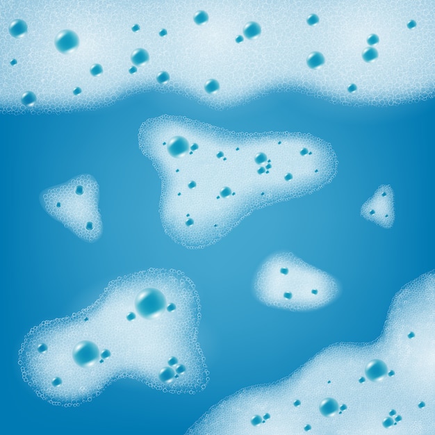 Gratis vector abstracte badende blauwe achtergrond