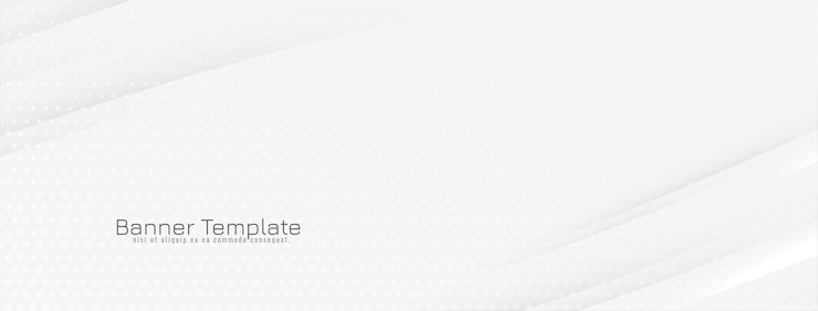 Gratis Vector abstracte banner met glanzende golvende lijnen