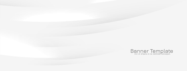 Gratis Vector abstracte banner met glanzende golvende lijnen