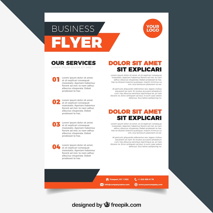 Gratis Vector abstracte bedrijfsbrochure