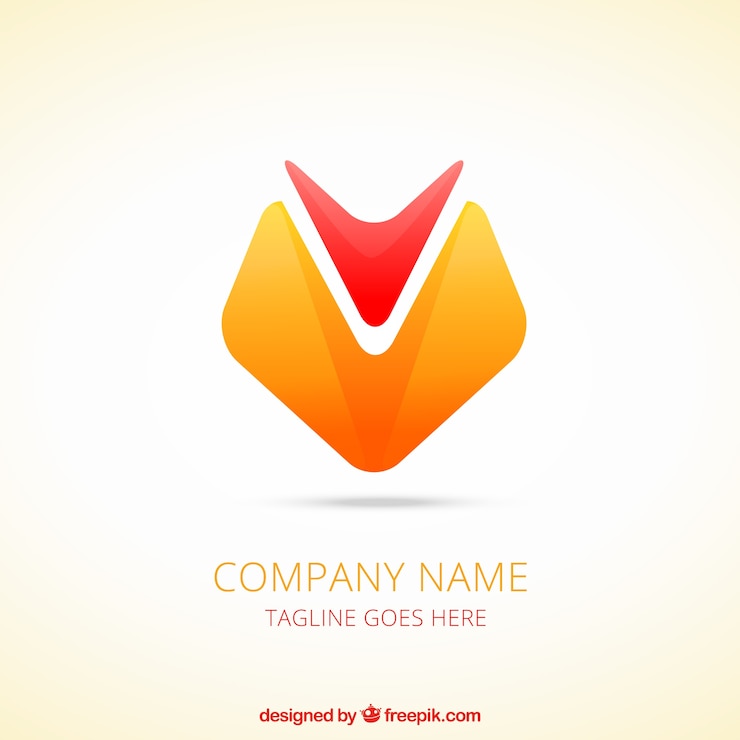 Gratis Vector abstracte bedrijfslogo