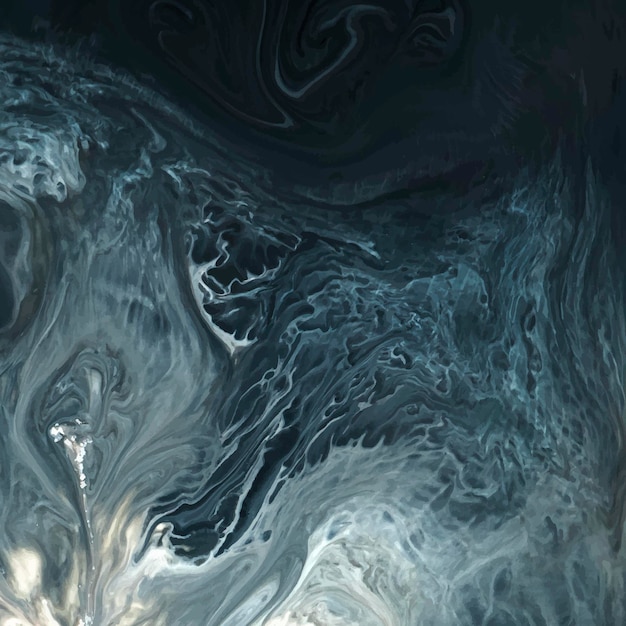 Abstracte blauwe grunge aquarel patroon achtergrond vector