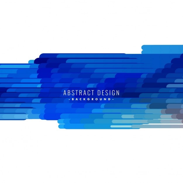 Gratis vector abstracte blauwe lijnen vormen vector achtergrond