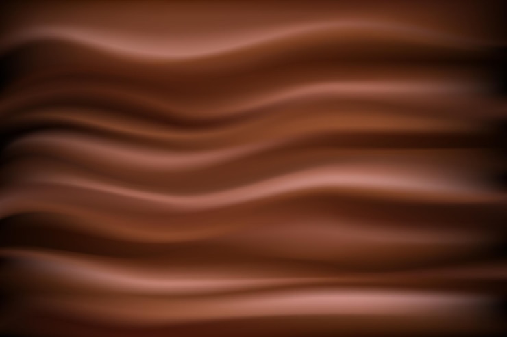 Gratis Vector abstracte chocolade achtergrond. illustratie chocolade achtergrond golvend