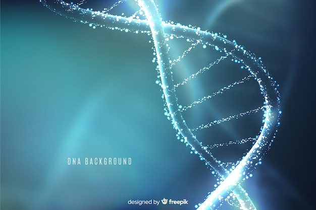 Gratis vector abstracte dna-achtergrond