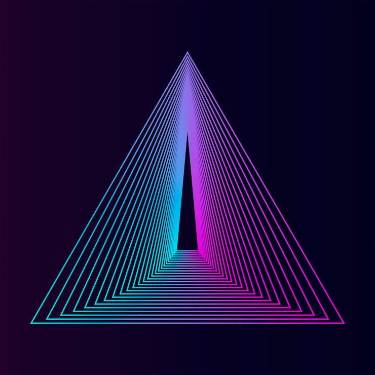 Gratis Vector abstracte dynamische patroon behang vector