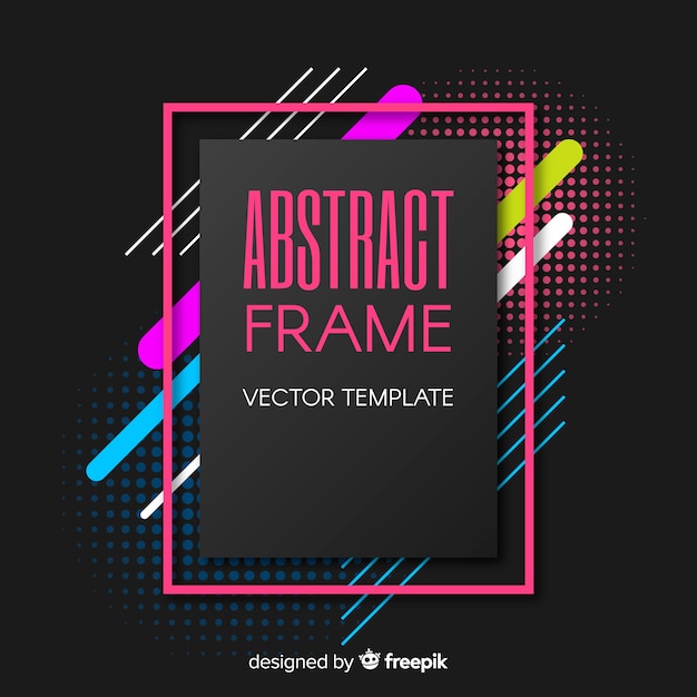 Abstracte frame achtergrond