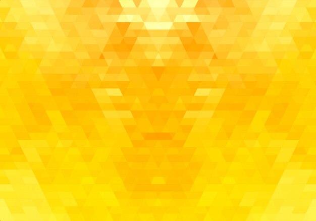 Abstracte gele driehoek vormen achtergrond