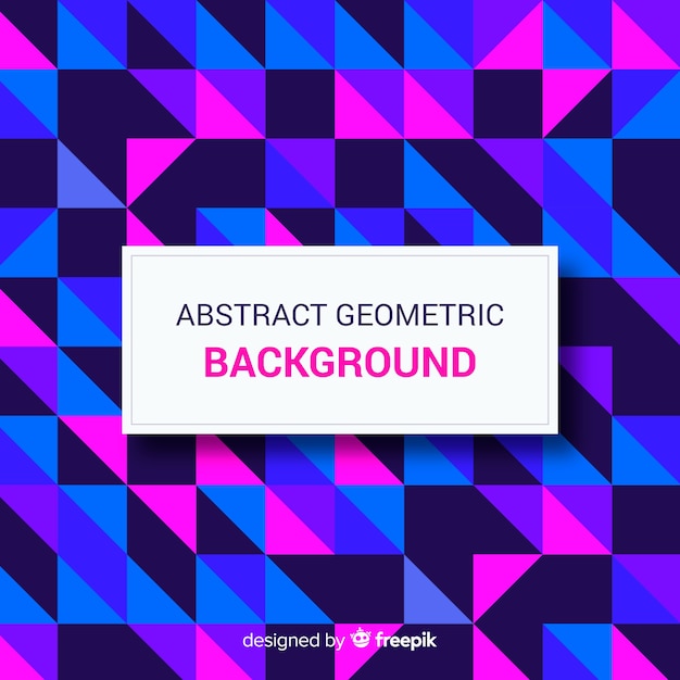 Abstracte geometrische kleurrijke achtergrond