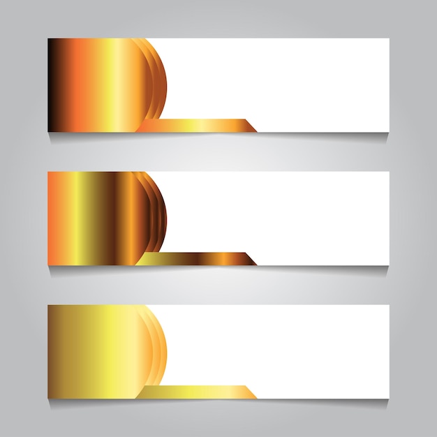 Abstracte geometrische luxe gouden achtergrondkleur voor promotie of aanbieding vectorillustratie