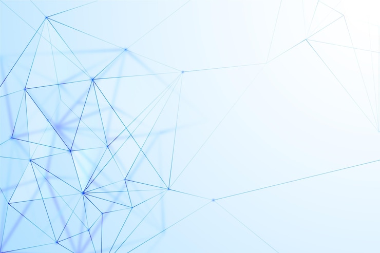 Gratis Vector abstracte geometrische wireframe achtergrond