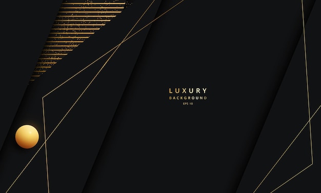 Abstracte gouden achtergrond met gouden element en textuur luxe achtergrond concept