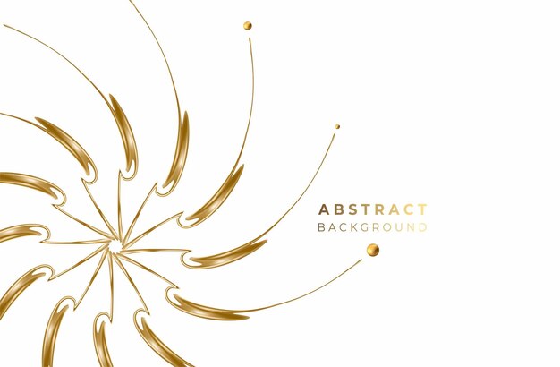 Abstracte gouden kleur patroon ontwerp en achtergrond. Gebruik voor modern design, dekking, poster, sjabloon, brochure, ingericht, flyer, banner.