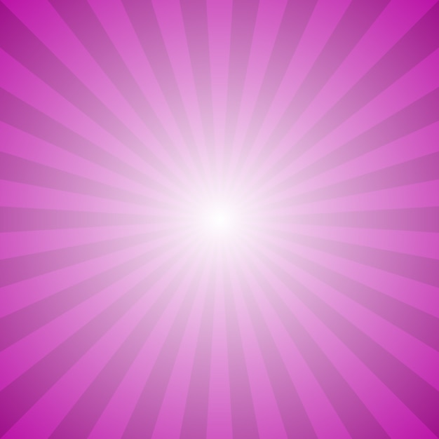 Abstracte gradient ray burst achtergrond - hypnotic vector grafisch van radiale stralen