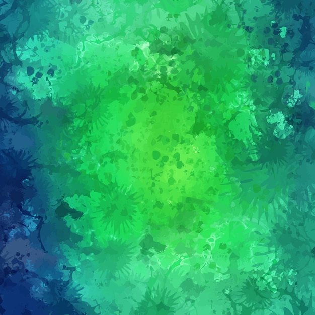 Gratis vector abstracte groene aquarel textuur