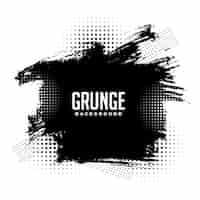 Gratis vector abstracte grunge halftone splatter textuur achtergrondontwerp