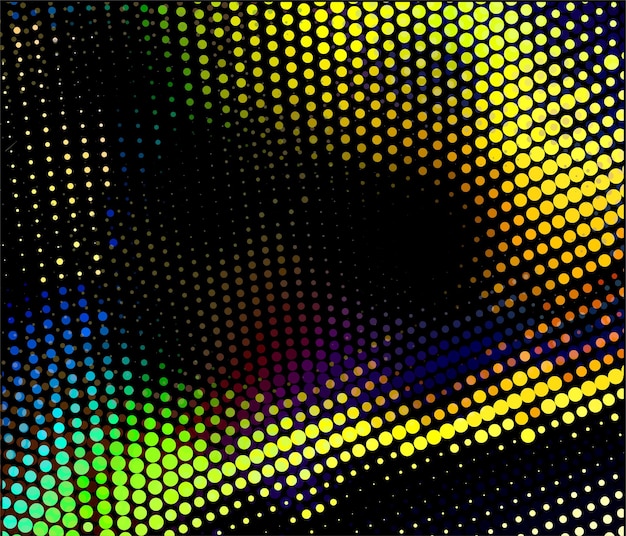 Abstracte Halftone Achtergrond, Vectorillustratie.