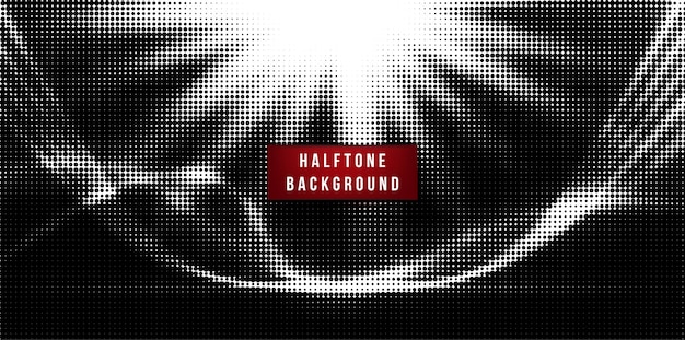 Gratis vector abstracte halftone achtergrond