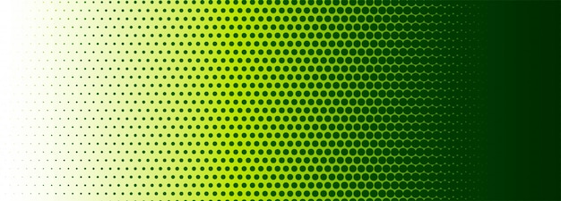 Gratis vector abstracte halftone kleurrijke bannerachtergrond