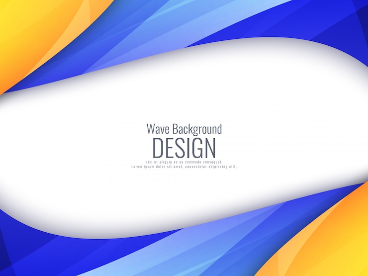Gratis Vector abstracte heldere kleurrijke golvende achtergrond