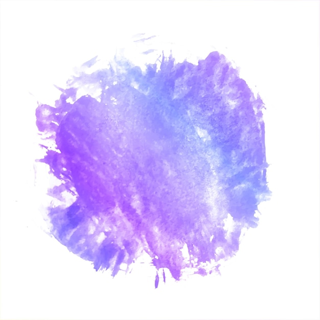 Gratis vector abstracte kleurrijke aquarel hand getekende splash