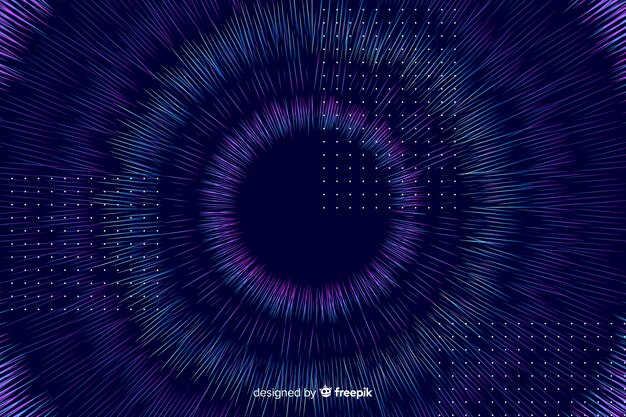 Abstracte kleurrijke cirkelsachtergrond