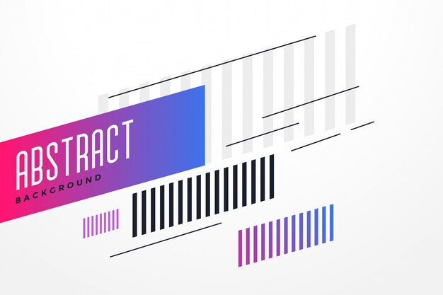 Abstracte lijnen achtergrond ontwerpsjabloon