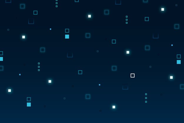 Abstracte pixel regen achtergrond