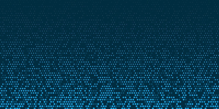 Gratis Vector abstracte pixelontwerpbanner