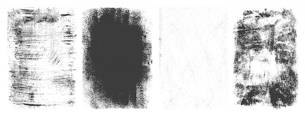 Abstracte retro geplaatste grungekaders