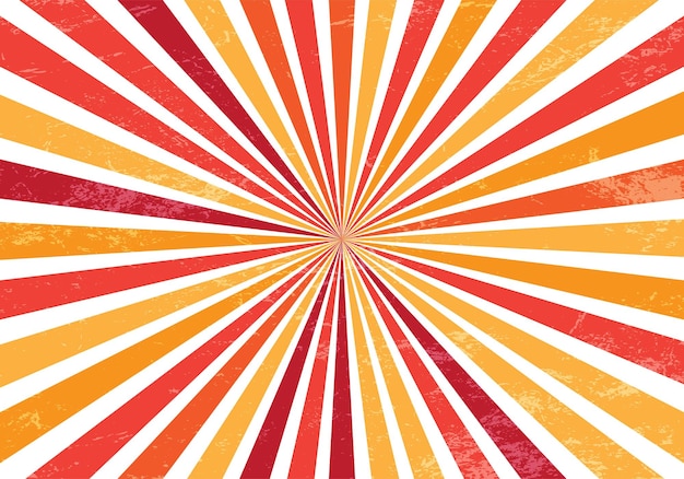 Gratis vector abstracte retro patroon starburst achtergrond