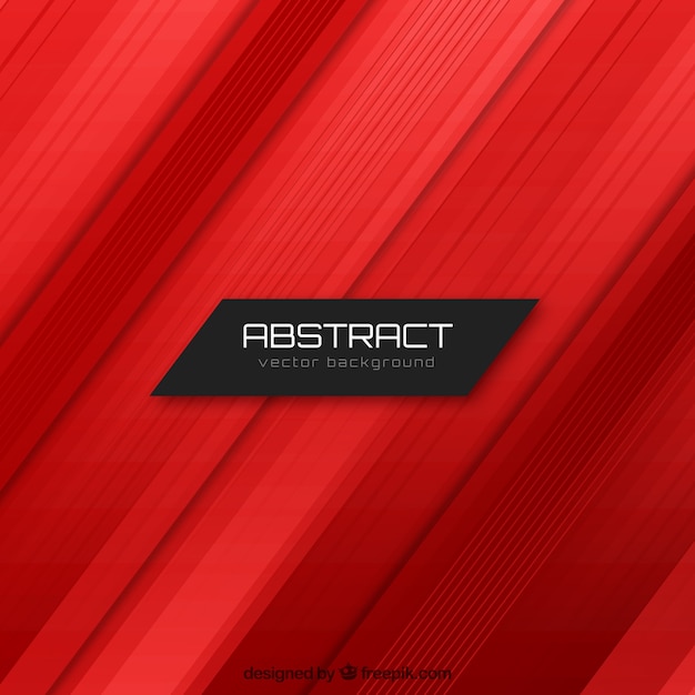Gratis vector abstracte rode lijnen achtergrond