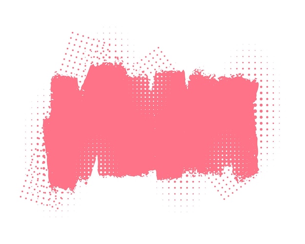 Abstracte roze halftone grungeachtergrond