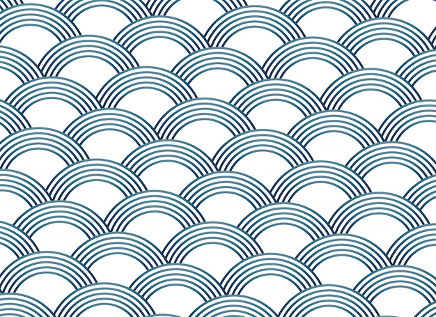 abstracte sashiko stijl vector patroon