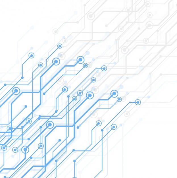 Abstracte technologie printplaat