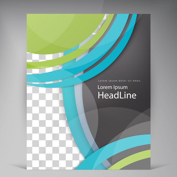 Abstracte vector moderne flyers brochure.