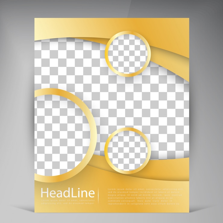 Abstracte vector moderne flyers brochure.