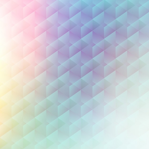 Gratis vector abstracte veelhoekige achtergrond in pastel kleuren