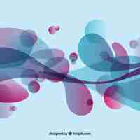 Gratis vector abstracte vormen achtergrond