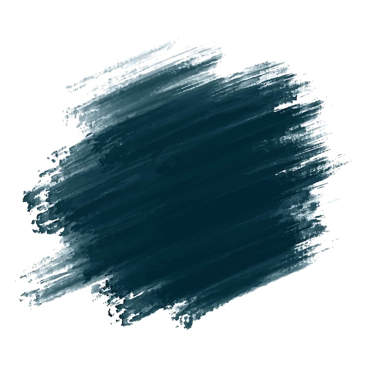 Gratis Vector abstracte waterverf penseelstreek op witte achtergrond