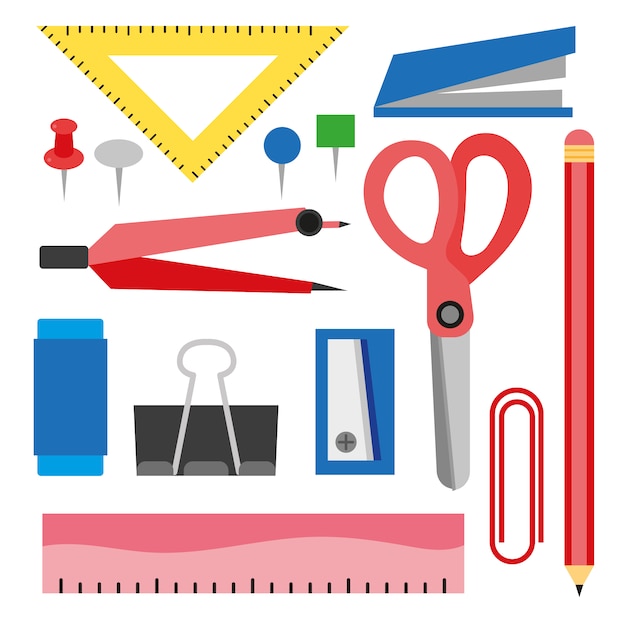 Gratis vector academische elementen collectie