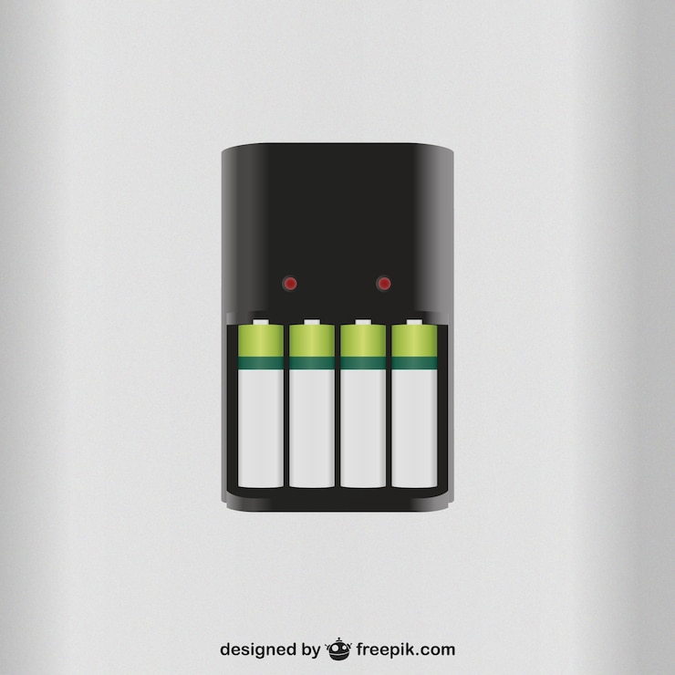 Gratis Vector acculader vector