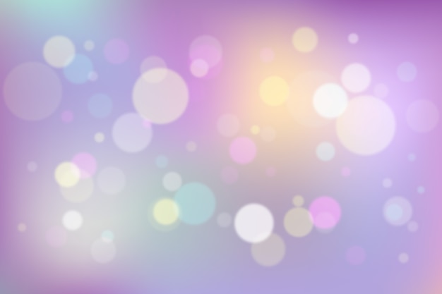 Gratis vector achtergrond bokeh effect gradiënt