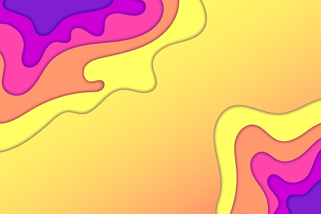 Achtergrond in abstracte papieren stijl