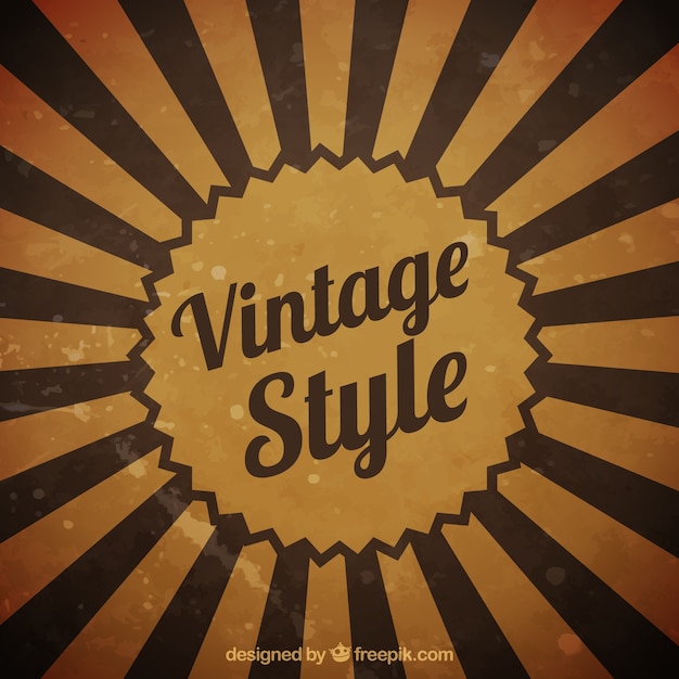 Gratis vector achtergrond in vintage stijl